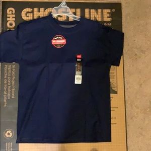 Navy Solid Hanes Shirt